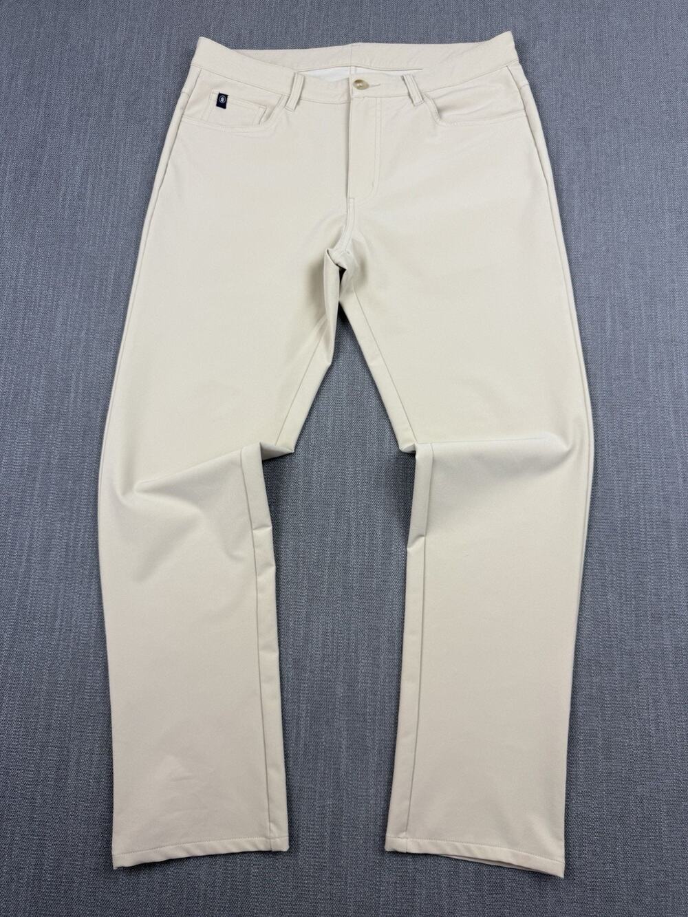Turtleson Golf Pants Men’s 34x30 Navy Performance Stretch 5 Pocket Flat Front